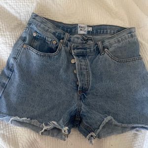 Princess Polly Criss Cross Shorts